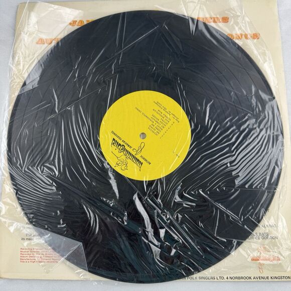 The Jamaican Folksingers NM Vinyl Record Authentic Folksongs Hummingbird Lewin - Picture 3 of 7